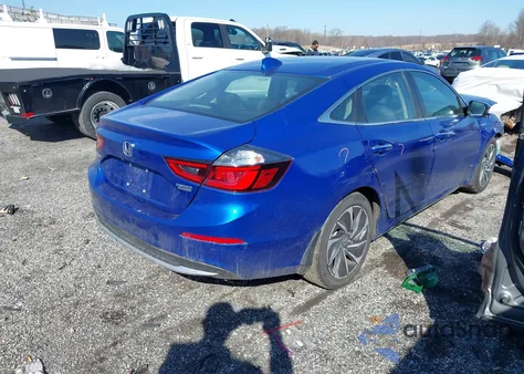 2020 Honda Insight Touring из США, поврежденный, VIN 19XZE4F94LE011181